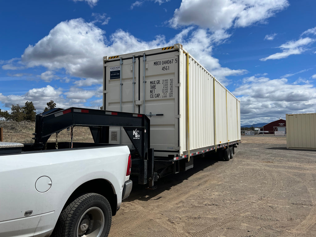 Cascade Vaults Truck with 40' Trailer
