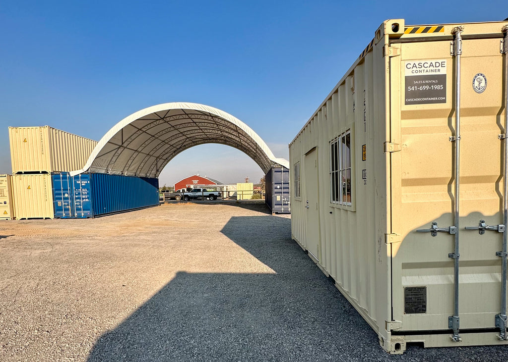 Cascade Vaults - 40' Double Truss Canopy