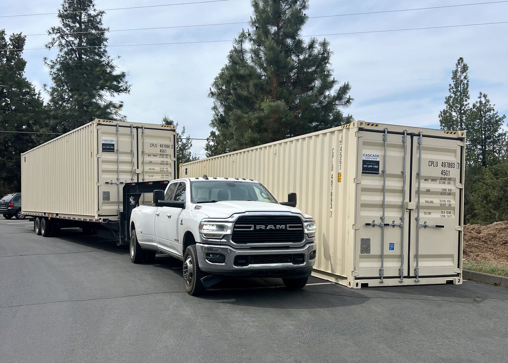 Cascade Vaults Delivery Truck & Trailer