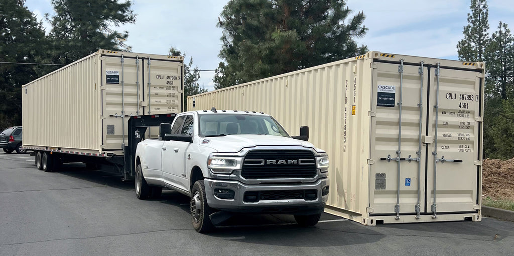 Cascade Vaults Delivery Truck