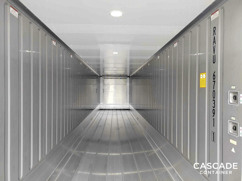 Cascade Vaults Inside of Refrigerated Container