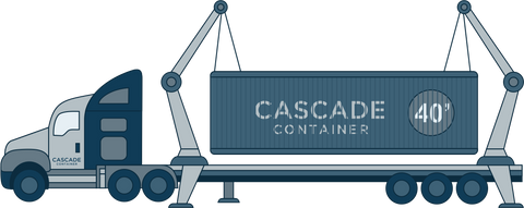 Cascade Vaults, Side-Lift Container Truck