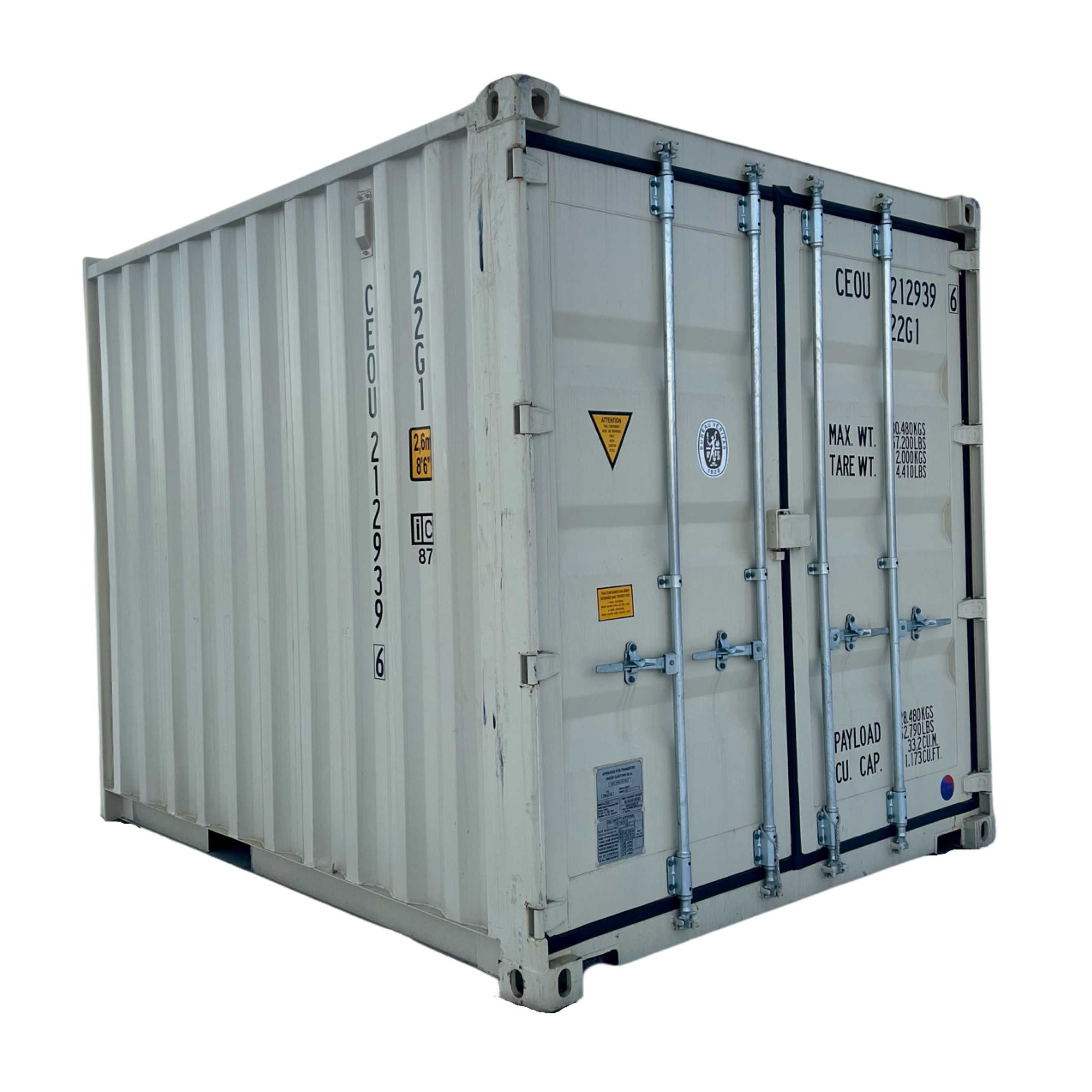 10' Standard One Trip Shipping Container