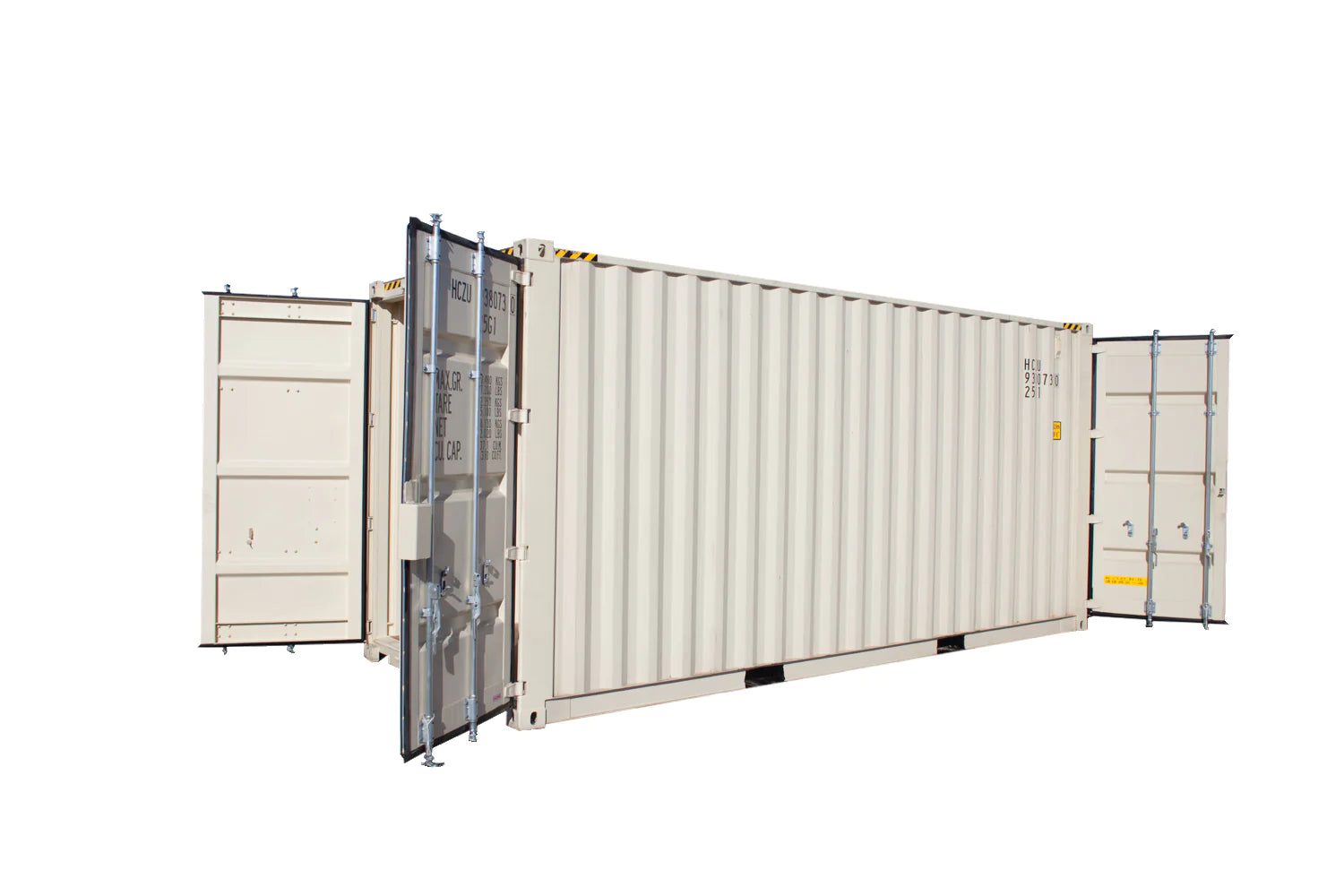 20' High Cube Double Door One Trip Shipping Container