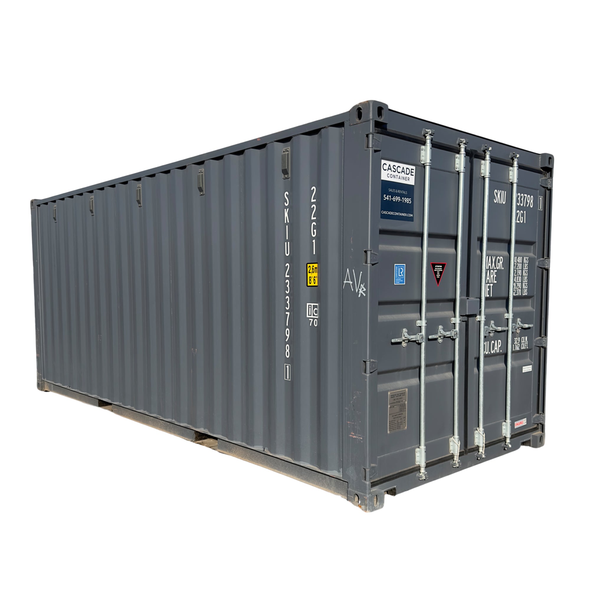 20' Containers | Cascade Vaults