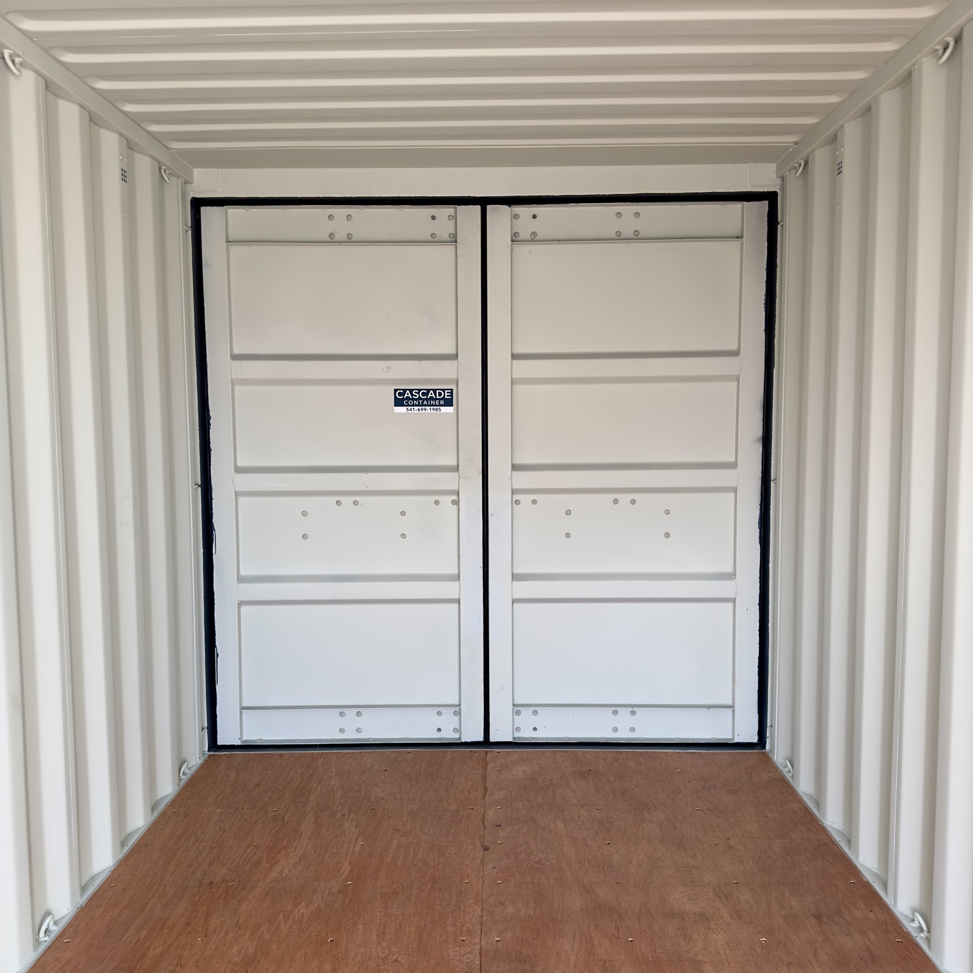 20' Standard Double Door One Trip Shipping Container — photo 3