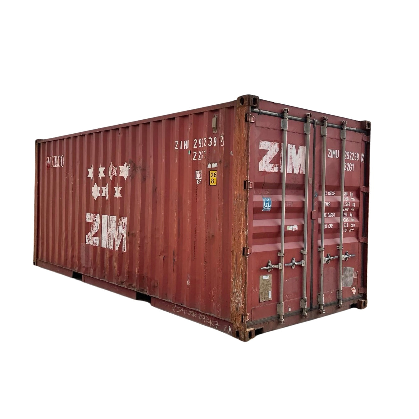 20' Standard Cargo Worthy Shipping Container — photo 3