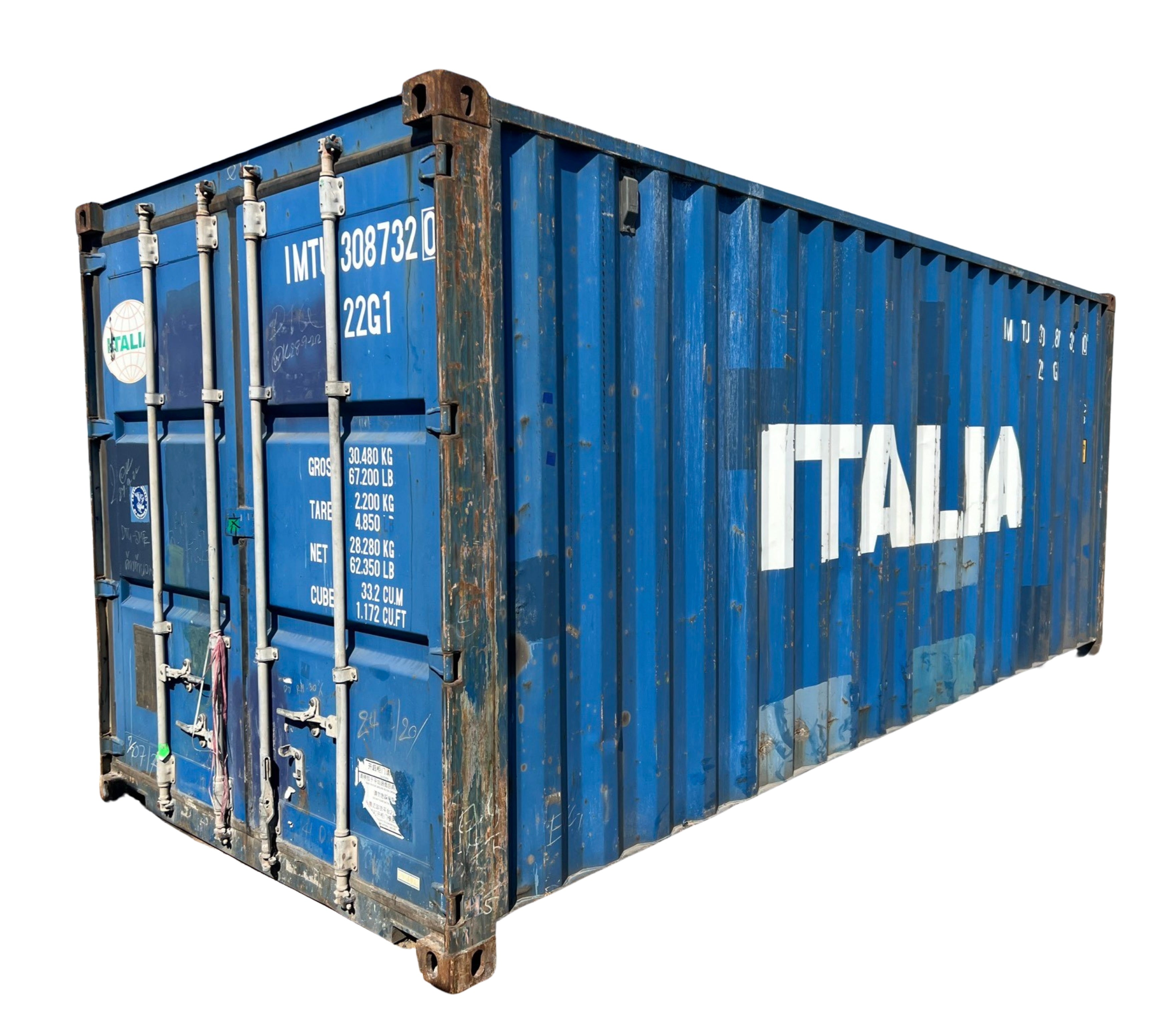 20' Standard Cargo Worthy Shipping Container — photo 4